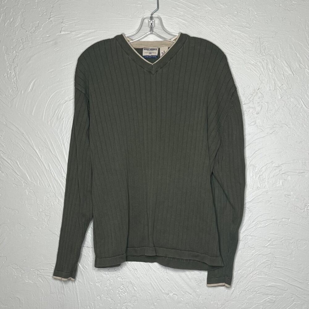 High Sierra Long Sleeve Shirt - Green - Size Medium